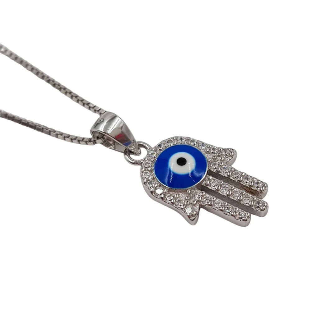 Hamsa Hand necklace nwot